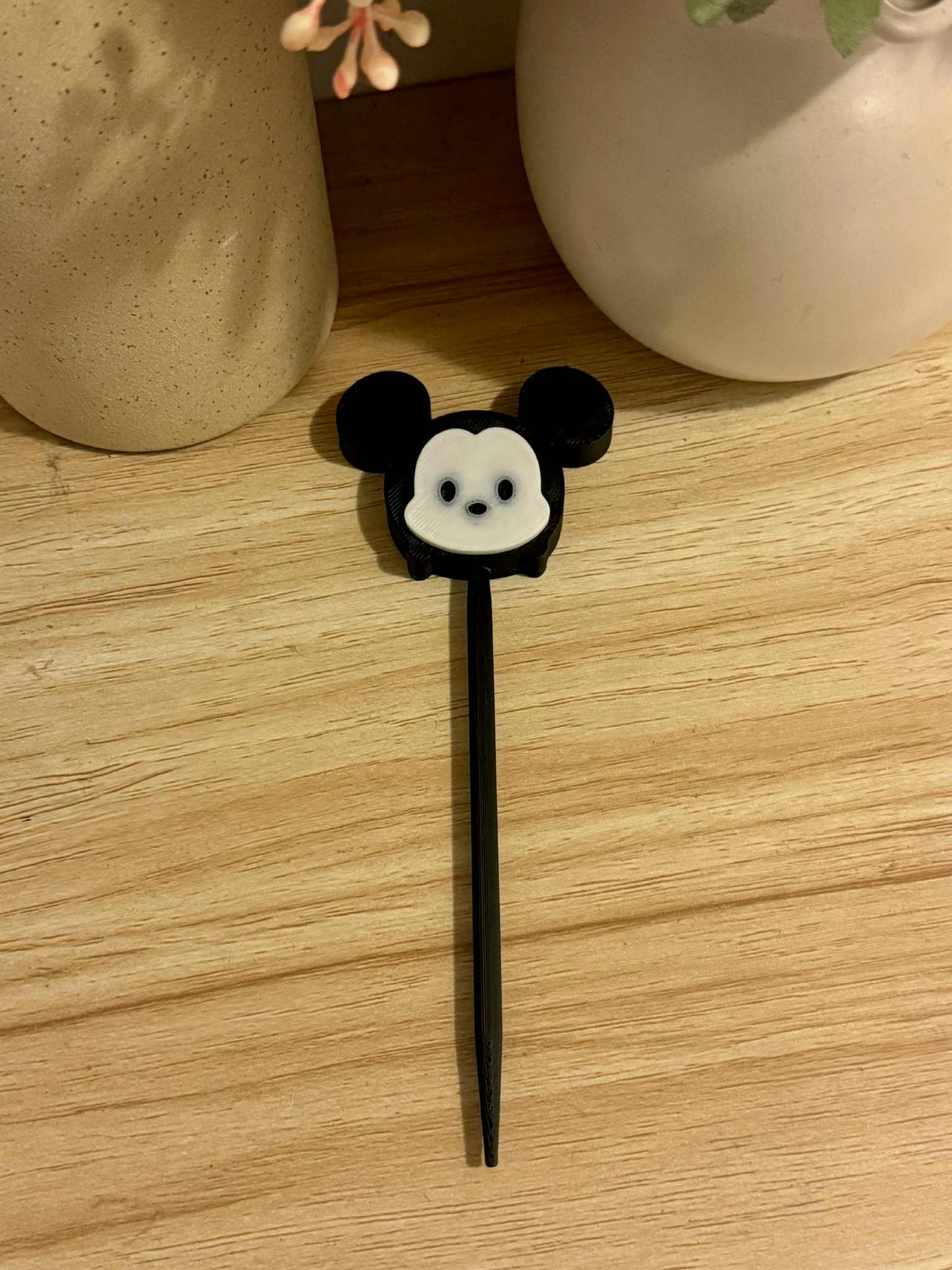 Minnie and Mickey Glitter Pokers