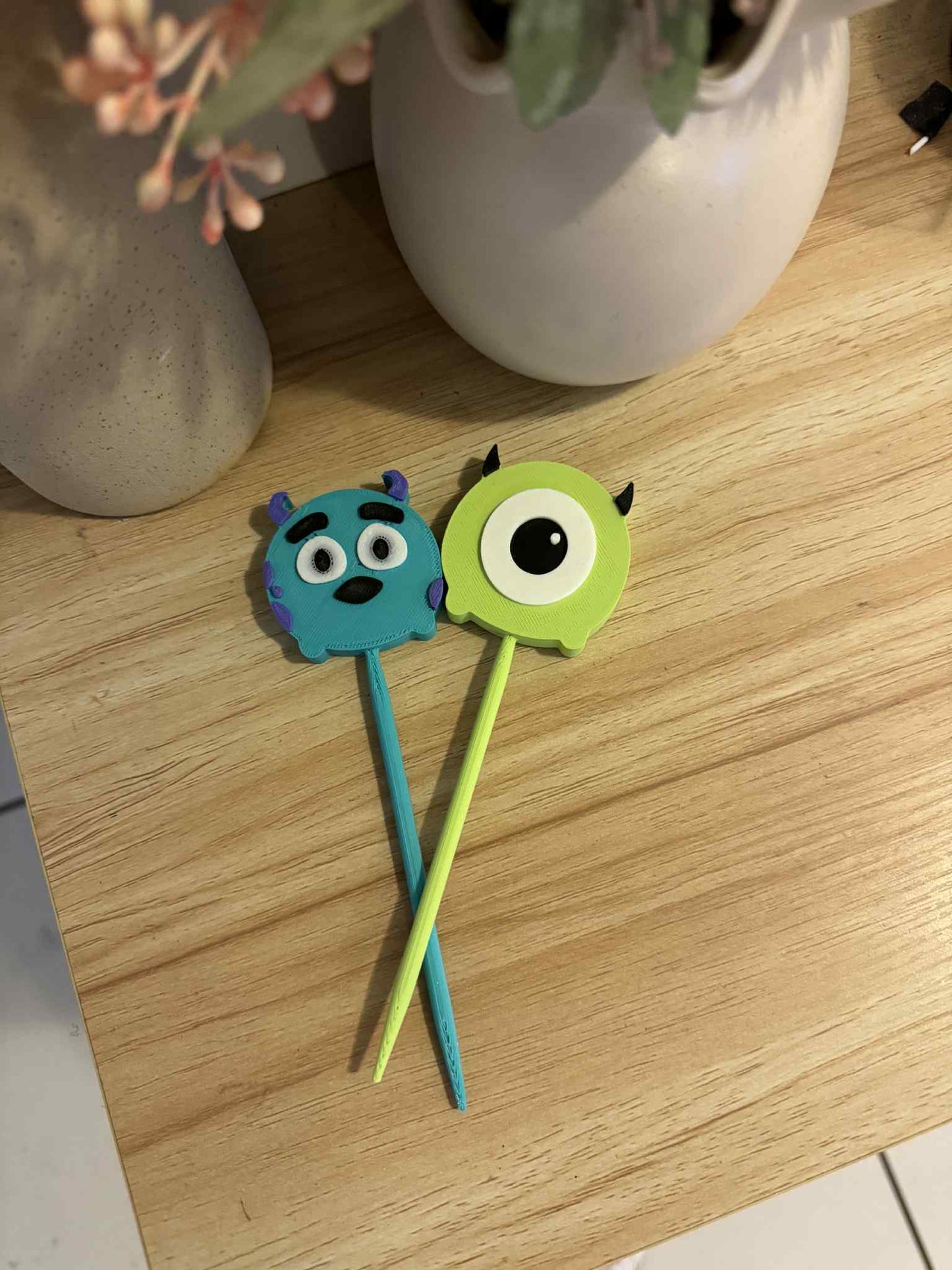 Monsters Inc Glitter Pokers