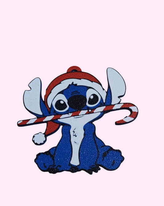 Blue Alien Ornament