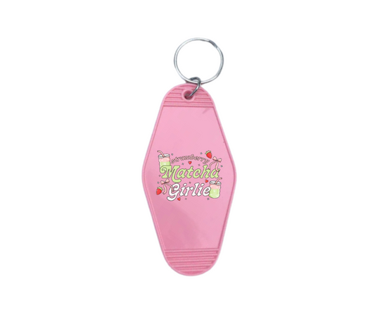 Matcha Girlie Keychain