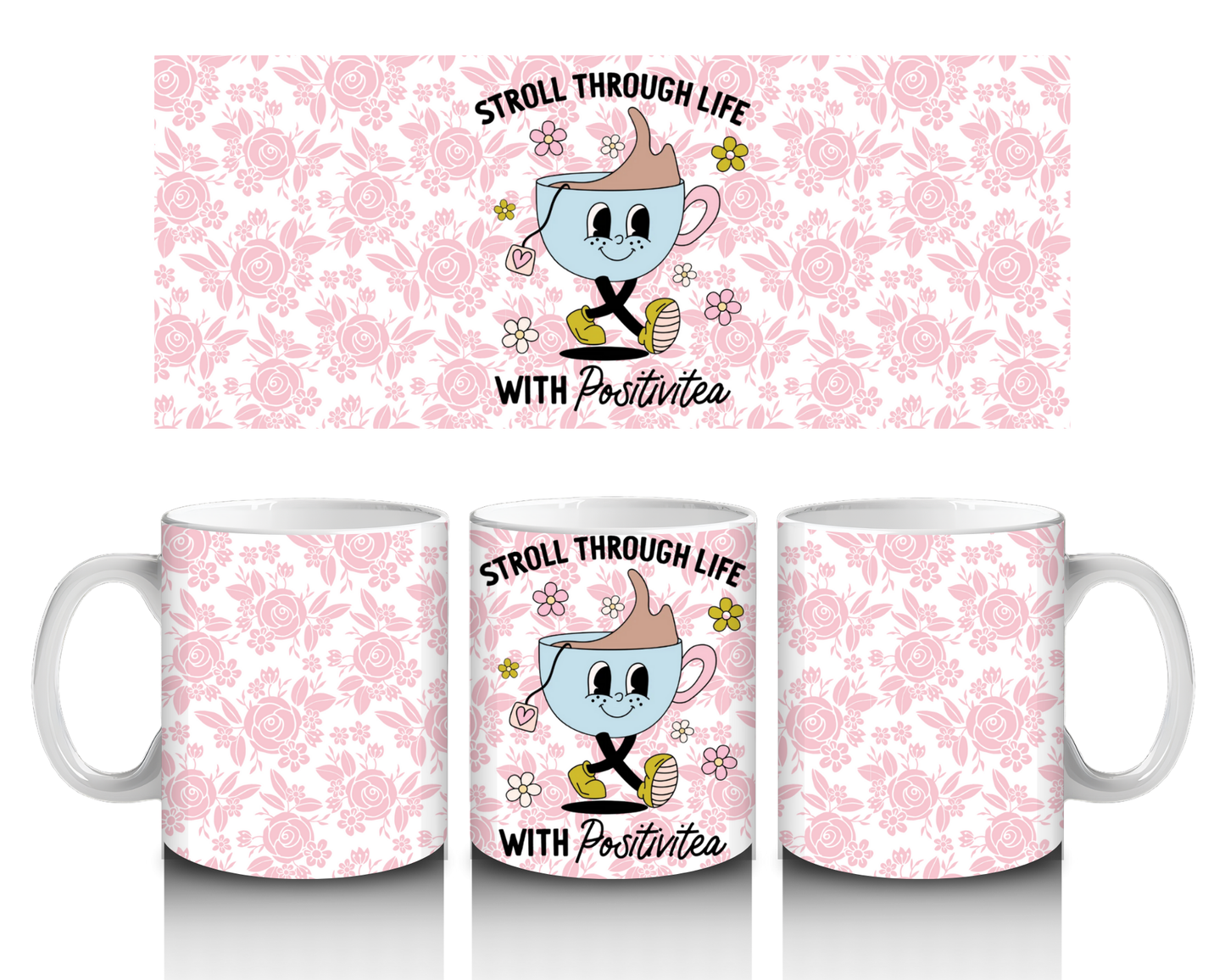 Stroll through life Mug