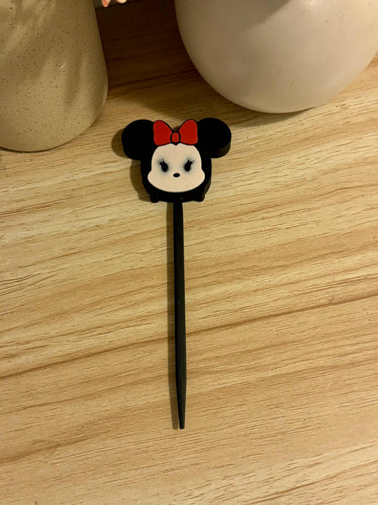 Minnie and Mickey Glitter Pokers